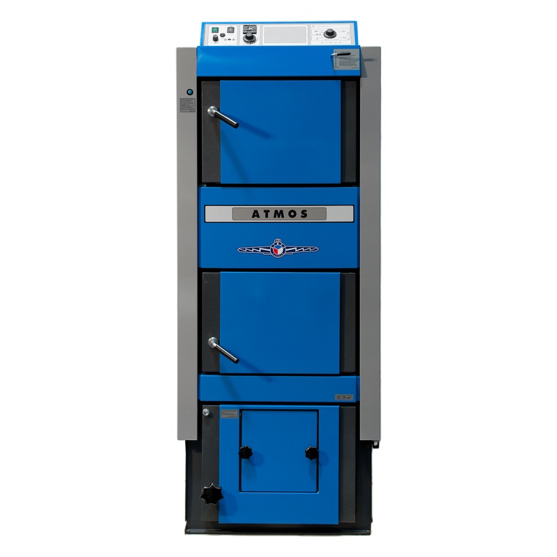 Atmos Kombikessel DC25GSP, 25 kW, Holz und Pellets mit A25GSP Brenner