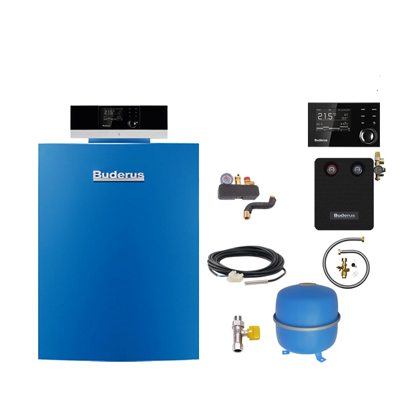 Buderus GB212-15 Gas-Brennwertkessel 15 kW inkl. RC310 & K60S