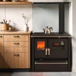 ETNA Mervio XL Inox Holzofen - 7,7 kW, Edelstahlofen für effizientes Heizen