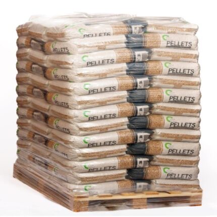 Buchenpellets – 55 x 15 kg (825 kg gesamt)