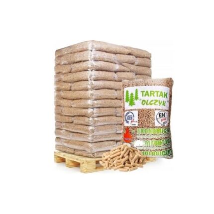 Olczyk Holzpellets – Palette mit 72 Säcken, DINplus & ENplus A1 zertifiziert