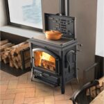 Holzofen Isotta con cerchi 16 - 11,9 kW mit Warmhalteplatte - La Nordica